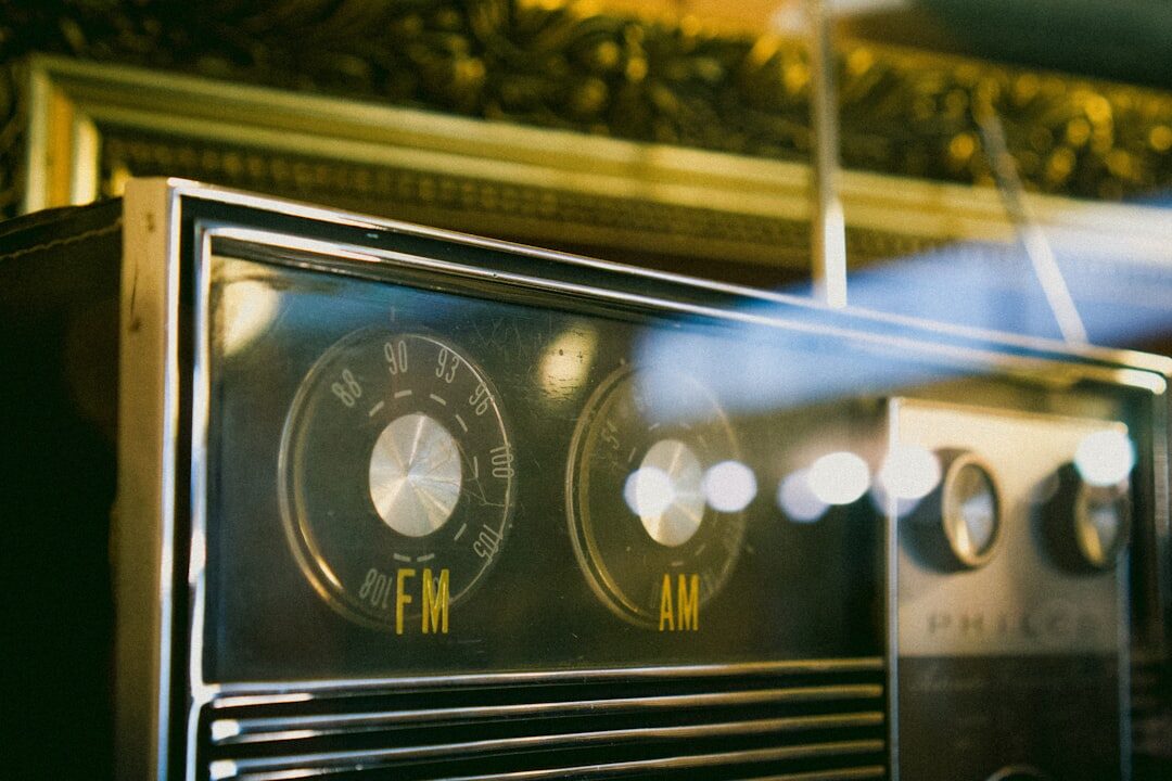 vintage radio advertisement